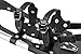ALPS All Terrian Snowshoes for Kids Women Men + Pair Antishock adjustable Snowshoeing Pole (Black) + Free Carrying Snowshoes Tote Bag (22 INCHES)