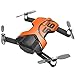 WINGSLAND WingsLand 4K Camera Live Video Foldable Pocket Size WINGSLAND S6 Air Selfie Drone, Black Orange, Ultra-Compact (S6)