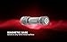 NEBO TOOLS 6639 - Redline V 500 Lumen Flashlight with 5 Modes and 4X Zoom, Grey