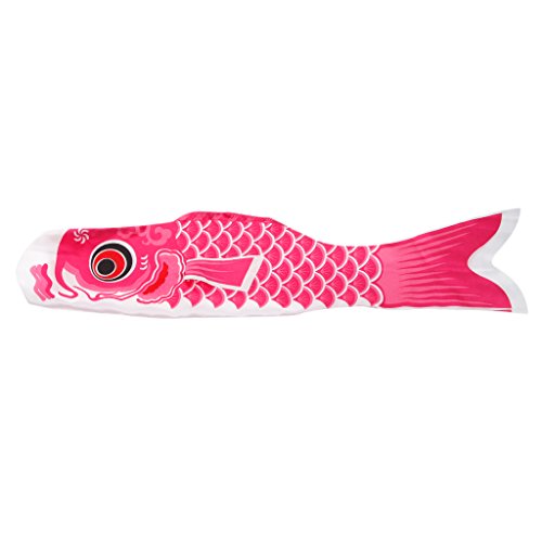 70cm Koi Nobori Carp Wind Socks Koinobori Colorful Fish Flag Hanging Wall Decor