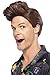 Smiffys mens Nineties Detective Wig,Brown, One Size (43259)