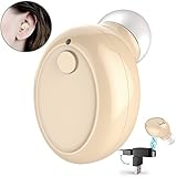 LBell Wireless Earbuds, Ultra Mini bluetooth Headphones with Mic Invisible Bluetooth Headset with Magnetic USB Charge Supports Hands-free Calling-1 Pack