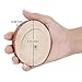 Natural Wood Slices Craft Wood kit Unfinished Predrilled with Hole Wooden Circles Great for Arts and Crafts Christmas Ornaments DIY Crafts (30pcs 2.75