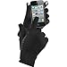 Isotoner Unisex Smartouch Power Stretch Running Gloves, Unlined