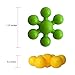 SHAWE Kids Building Block Toy, More than 90 Pieces Mighty Molecules Big Size,Interlocking Solid PE Plastic Building Sets,Educational Games,Sensory Fidget Toys,Safe Material for Kids,Package with Reusa