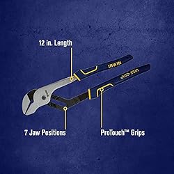 IRWIN Tools VISE-GRIP Plier, Groove Joint, Straight
