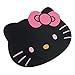 IBTS®Hello Kitty Laptop Computer Mouse Pad Mat Pink/Black color (Black)