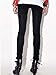Choies Women's Nylon Black/White Bandage Straps Leggings