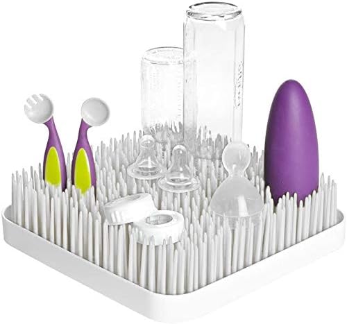 Morkka Large Baby Bottle Drying Rack Anti-Bacterial White