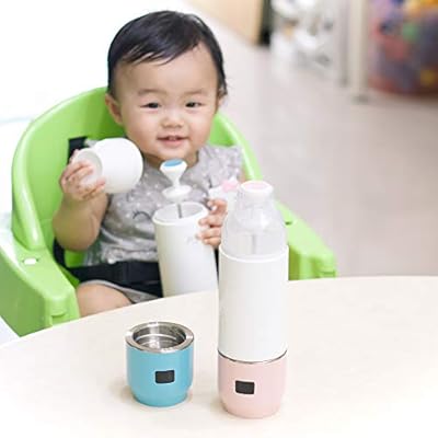portable bottle warmer & formula dispenser