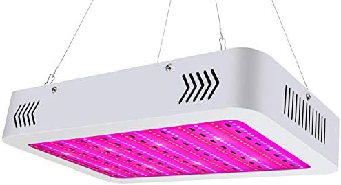 LED Grow Light - 2000W LED Light, Full Spectrum with Bloom Switch Growing Lamps for Indoor Plants Veg and Flower- High PPFD/SMD LEDs 192 PCs, by Nicefeel (2000W Dual Spectrum with Bloom Switch)