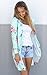 ECOWISH Womens Boho Irregular Long Sleeve Wrap Kimono Cardigans Casual Coverup Coat Tops Outwear Green2 X-Large