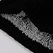 EPEIUS Kids Girls/Boys Winter Knitted Infinity Scarf Children Warm Soft Polar Fleece Neck Warmer,Black,One Size