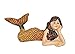Miniature Fairy Garden Day Dreaming Mermaid Figurine