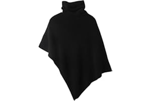 Wool Poncho For Women Turtleneck Knit Bat Sleeve Irregular Cloak Spring