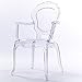 2xhome Clear Modern Ghost Chair Armchair Vanity Dining Room Lounge Crystal Molded Mirrored Furniture Desk Vanity Dining Chairs with Arms Armchair Accent Desk Work Living Room Office Work No Wheels