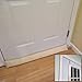 Evelots Updated Hanging Door Draft Stopper With Door Hook, Save Energy & Money