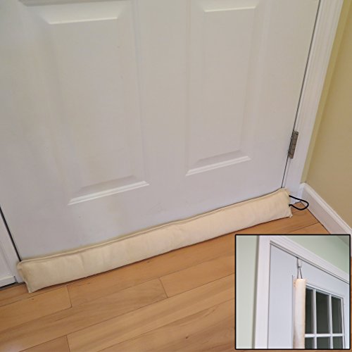 Evelots Draft StopperDoor/WindowNew with Door HookStop Cold Air3