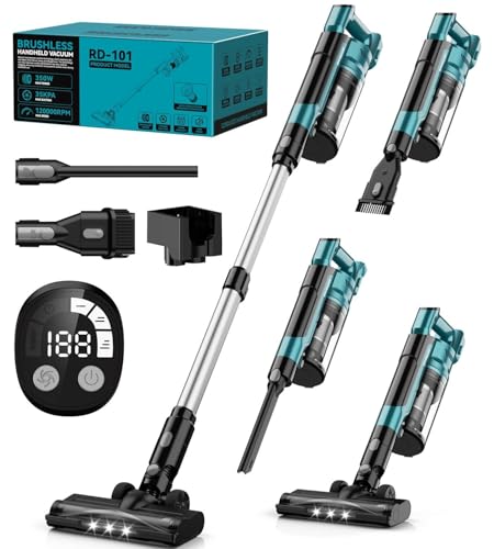 VAXCANZE Cordless Vacuum Cleaner Makita 18V Battery