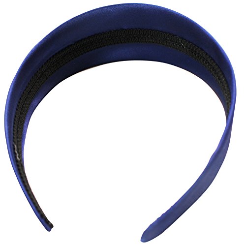 Wide Satin Headband - 4.5 cm - 12 Beautiful Hard Headbands by CoverYourHair