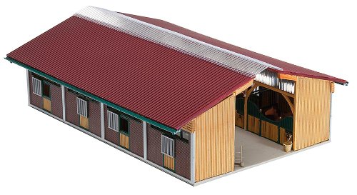 130541 - Faller H0 - Pferdestall (Miniatur) – Bild 4