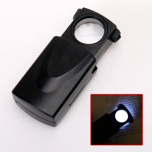 NEW 30X LED Jewelry Eye Glass Magnifier Loupe.