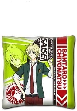 Amazon プリンス オブ ストライド オルタナティブ 千代松万太郎 ミニクッション アニメ 萌えグッズ 通販