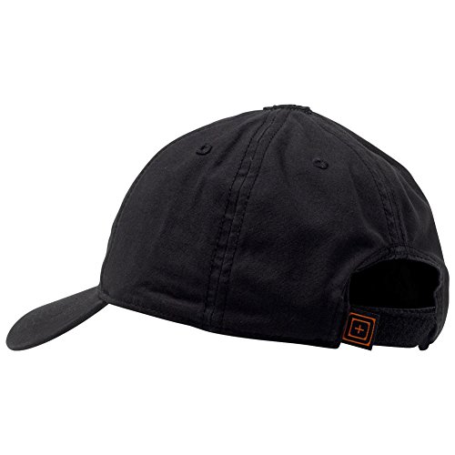 5.11 Flag Bearer Cap Bundle Black (USA Patch + Hat)