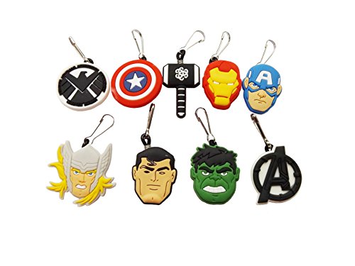 AVIRGO Metal Zipper Pull Set of 9 pcs Set # 13-2