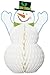 Happy Holidays Snowman Honeycomb Centerpiece (12