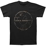 Chris Cornell Men's Solar System Slim Fit T-shirt Medium Black