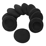 Sunmns 40mm Earpads Ear Pad Foam Cushion Cover for Motorola S305/ Sony Q21 Q23 Q23/ MDR-Q22LP/ MDR-Q33/ Panasonic RR930/ Logitech H555 Headphones, 5 Pairs