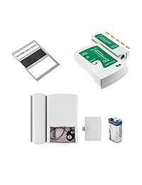 Kit de herramientas de reparación de ordenadores, ID Max profesional para reparación de ordenadores, kit de herramientas de reparación de cables, juego de herramientas para desatascador LAN RJ11 RJ45 Cat5e TV Cable Tester con funda de almacenamiento con c