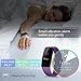 MorePro Waterproof Fitness Tracker, Activity Health Tracker with Heart Rate Blood Pressure Sleep Monitor, Color Screen Smart Wristband Step Calorie Counter Pedometer Watch for Kids Women Men.