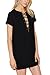 Zeagoo Womens Loss Fitting Front Lace up Casual Cute Summer Short Dresses