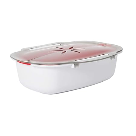 Y&J Horno de microondas, PP de Grado alimenticio con vaporizador ...