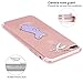 JAHOLAN iPhone 7 Plus Case, iPhone 8 Plus Case Amusing Whimsical Design Clear TPU Soft Case Rubber Silicone Skin Cover for iPhone 7 Plus iPhone 8 Plus - Purple Hippo