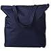 KangFa Reusable Grocery Bags Large Capacity Oxford Fabric Shopping Tote Bag (Dark Blue)