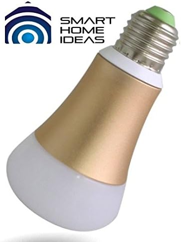 Wifi Smart Led Light Bulb by Smart Home Ideas, Control with Smartphone, Compatible with Alexa