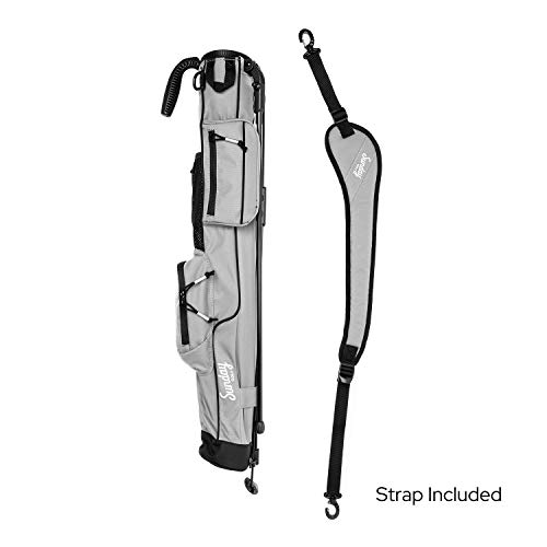 Sunday-Golf-Lightweight-Sunday-Golf-Bag-with-Strap-and-Stand--Easy-to-Carry-and-Durable-Pitch-n-Putt-Golf-Bag--Golf-Stand-Bag-for-The-Driving-Range-Par-3-and-Executive-Courses--315-inches-Tall
