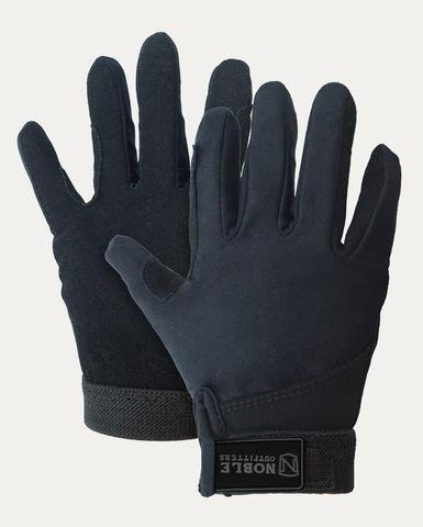 Noble Equestrian Kids Gloves L Black