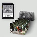 Sony 256GB SF-E Series UHS-II U3 V60 SDXC Memory Card 270MB/s Read 120MB/s view 4