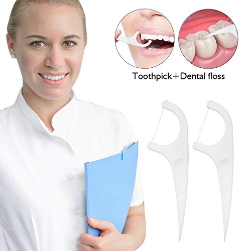 Dental Floss - LuckyFine 50 Pieces, Interdental Brush, Dental Floss, Teeth Stick, Tooth Picks, High Quality Flat Dental Floss ToothpickDental Floss - LuckyFine 50 Pieces, Interdental B, Teeth Cleaning - Thumbnail 5