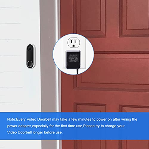 18V Doorbell Transformer, LANMU Power Adapter Compatible with Nest