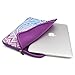 iCasso 13-Inch Stylish Soft Neoprene Sleeve Case Cover Bag For Macbook Air / Pro / Retina 13 Inch/2016 New Retina 13 Inch( Purple Medallion)