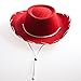 Children's Red Felt Cowboy Hat