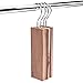 Huji Aromatic Cedar Set for Closet Protection - Includes 4 Cedar Hangers and 12 Blocks