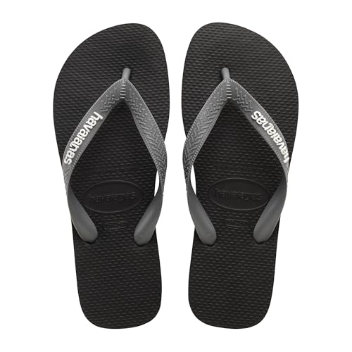 Top Logo Pop Up Adulti Unisex Infradito Nero/Grigio acciaio 41/42 EU