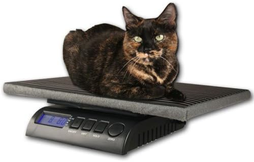 ZIEIS | 30 Lb. Capacity | Digital Pet Scale - Cat and Dog Series | Z30P-COZY | 12" X 16" BigTop Cozy Pawz Platform | TuffTop Cover | 0.1 Ounce Accuracy