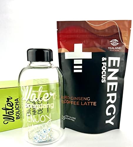 View of Tealand Energy & Focus Korean Ginseng Coffee Latte Instant Tea Granules ...